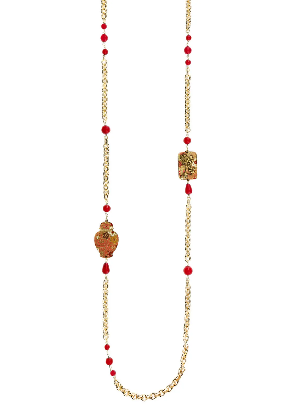 Collana Lebolina Vaso Rubino
