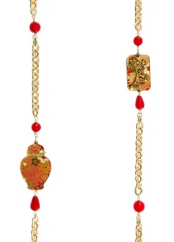 Collana Lebolina Vaso Rubino