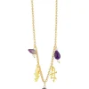 Collana Mamma Elementi Viola