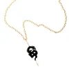 Collana Mito Plexi Nero Perla