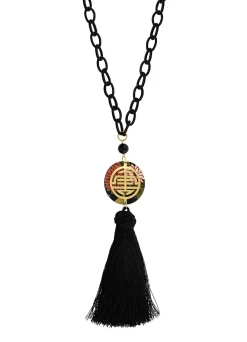 Collana Shou Nappa Nero