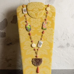 Collana Solo Io Farfalla Marrone
