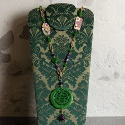 Collana Solo Io Fiore Verde
