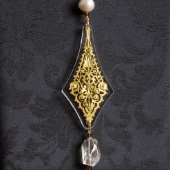 Collana Solo Io Kanji Amicizia Plexi Trasparente