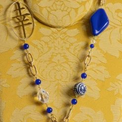 Collana Solo Io Kanji Fortuna Plexi Corona