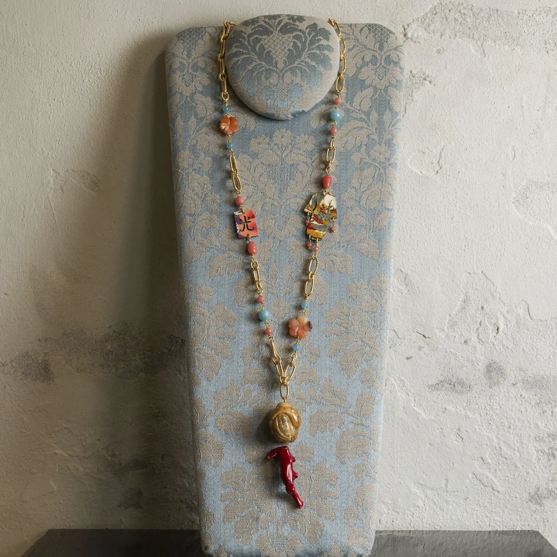 Collana Solo Io Kimono Rosa