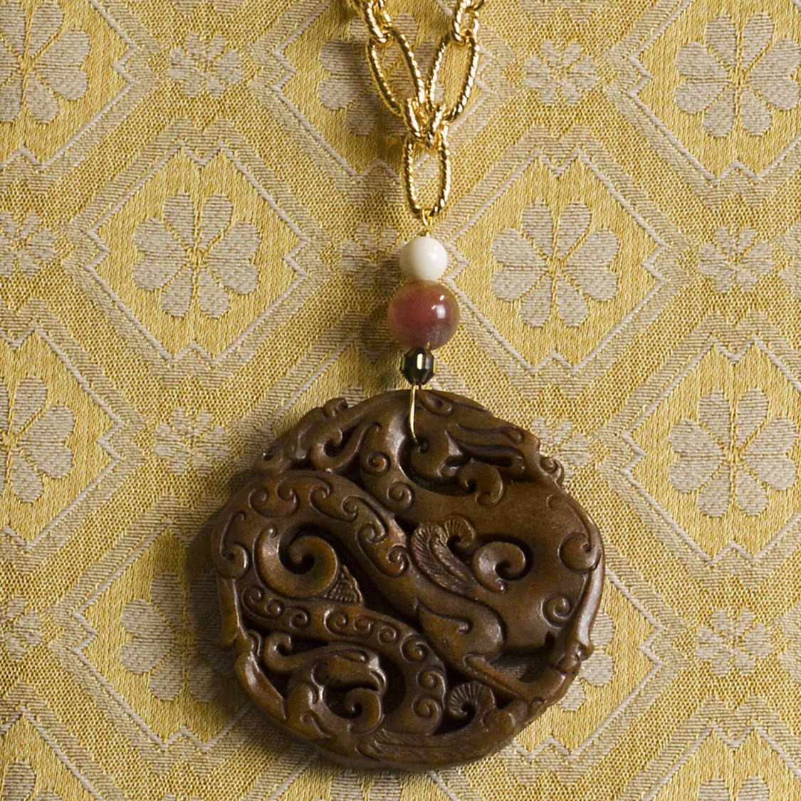 Collana Solo Io Kimono Rosa Sfumato
