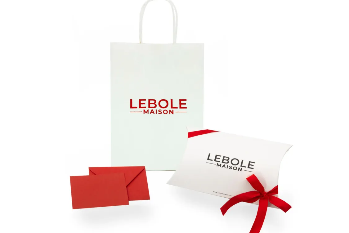 Confezione Regalo Shopper Rossa
