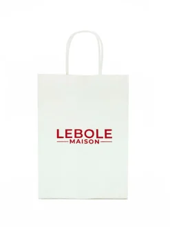 Confezione Shopper Manici Rossa