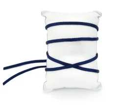 Nastro Tessuto Satin Blu