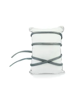 Nastro Tessuto Satin Grigio