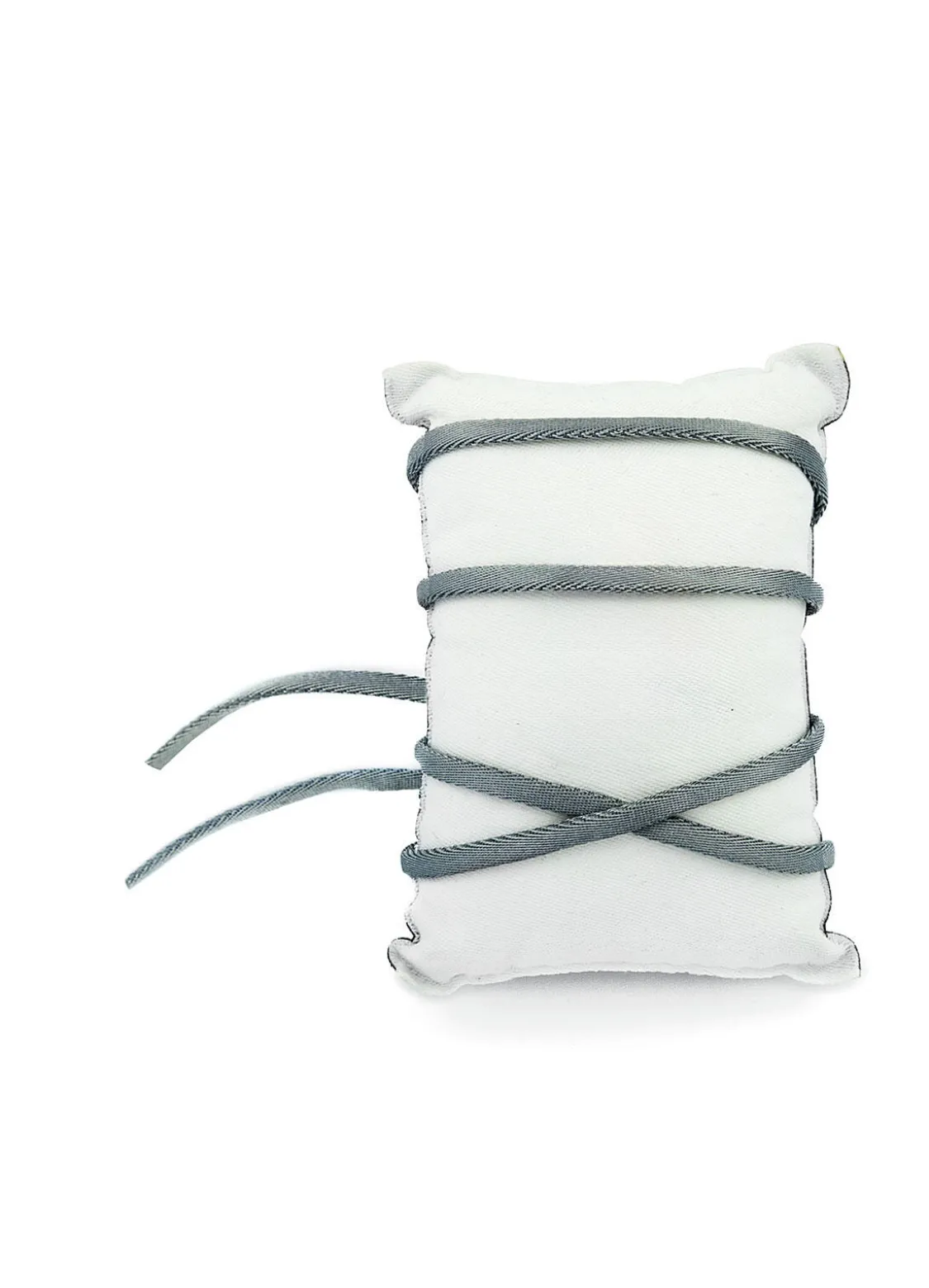Nastro Tessuto Satin Grigio