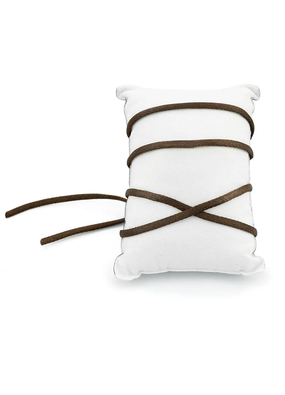 Nastro Tessuto Satin Marrone