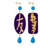 Orecchini Amicizia Azzurro