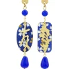 Orecchini Amicizia Mini Blu