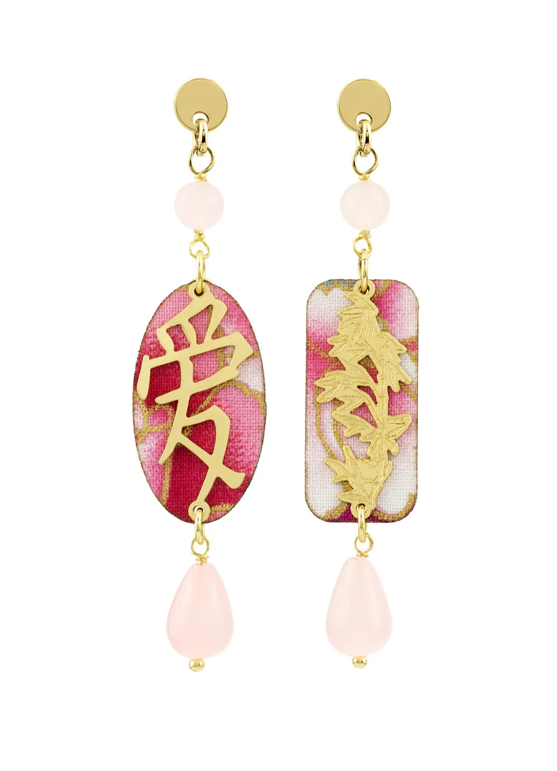 Orecchini Amore Mini Rosa