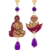 Orecchini Buddha Mini Viola