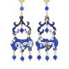 Orecchini Chandelier Mini Blu