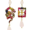 Orecchini Drago Mini Rosa