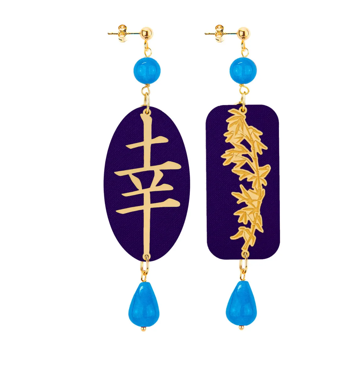 Orecchini Fortuna Azzurro