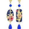 Orecchini Fortuna Mini Blu