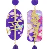 Orecchini Fortuna Viola