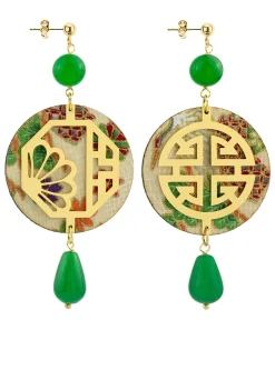 Orecchini Fu Verde