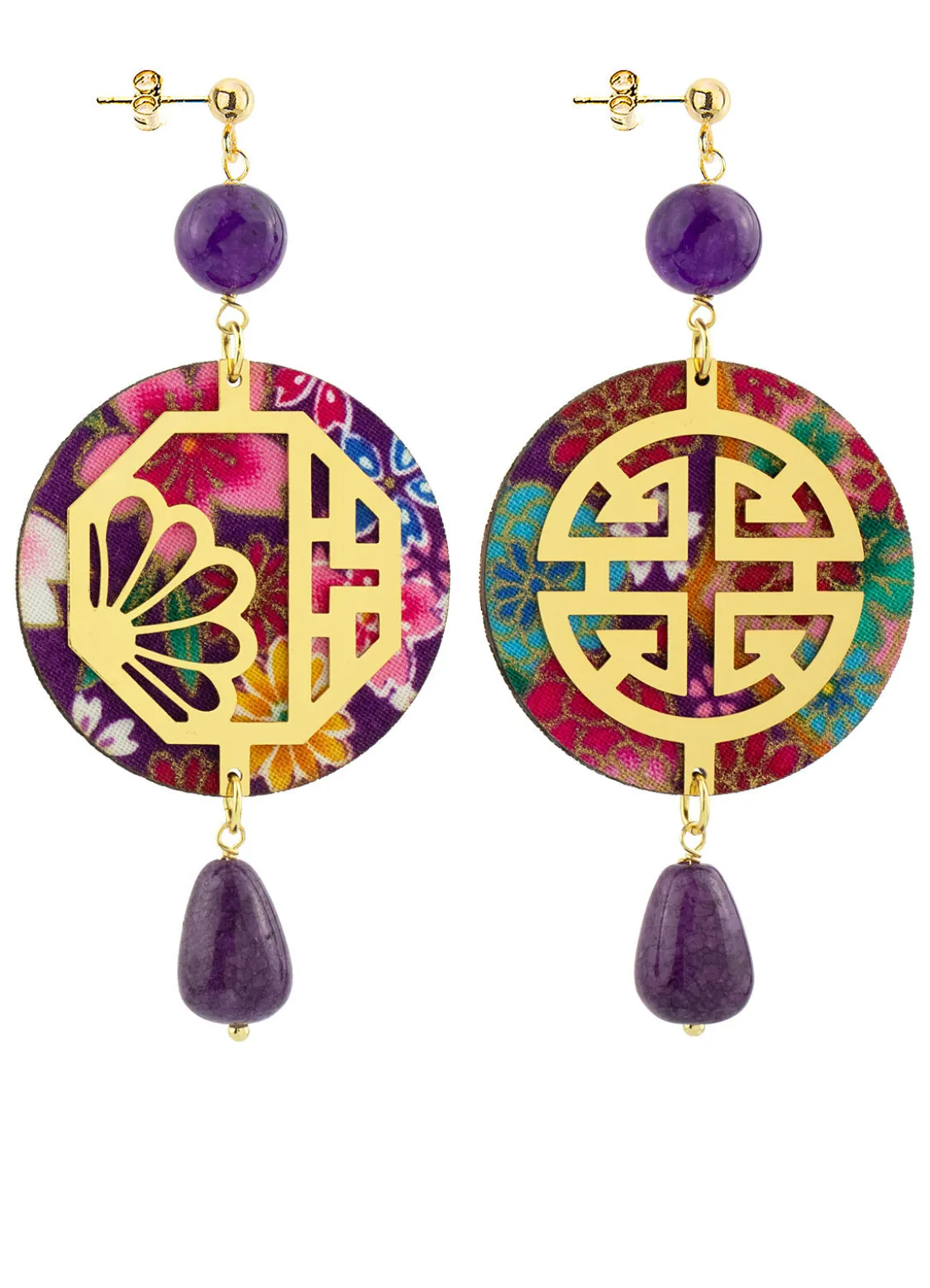 Orecchini Fu Viola
