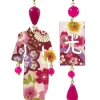 Orecchini Kimono Grande Fucsia