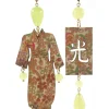 Orecchini Kimono Grande Verde Prato