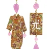 Orecchini Kimono Grande Viola Chiaro