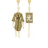 Orecchini Kimono Mini Oro Perla