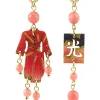 Orecchini Kimono Mini Rosa Sfumato