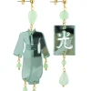 Orecchini Kimono Plexi Piccolo Verde Giada