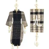 Orecchini Kimono Quadretto Grande Perla