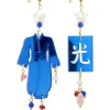 Orecchini Kimono Special Piccolo Plexi Azzurro