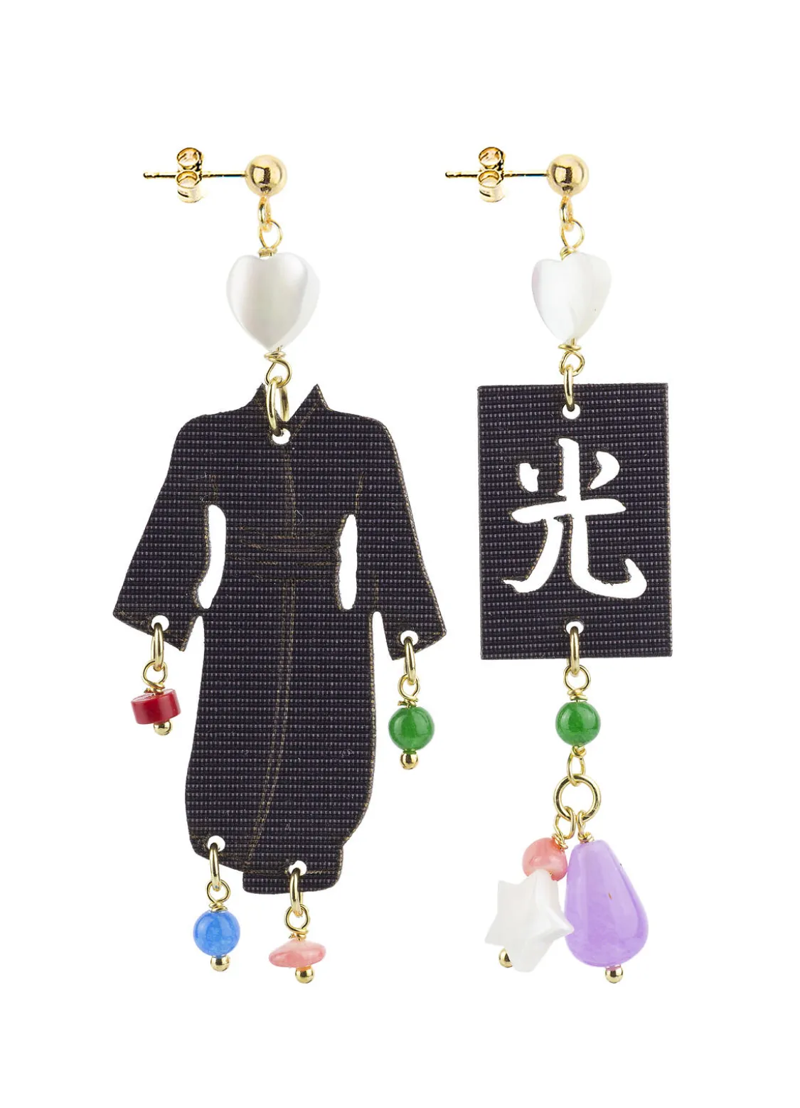 Orecchini Kimono Special Piccolo Viola