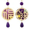 Orecchini Lu Mini Viola