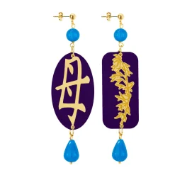 Orecchini Mamma Azzurro