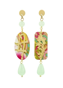 Orecchini Mamma Mini Verde Giada