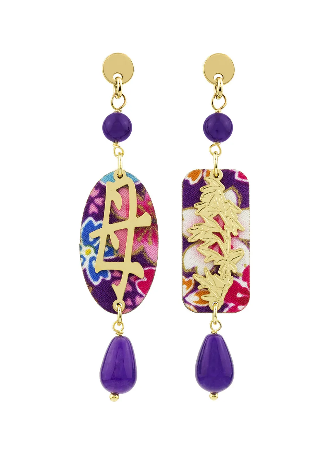 Orecchini Mamma Mini Viola