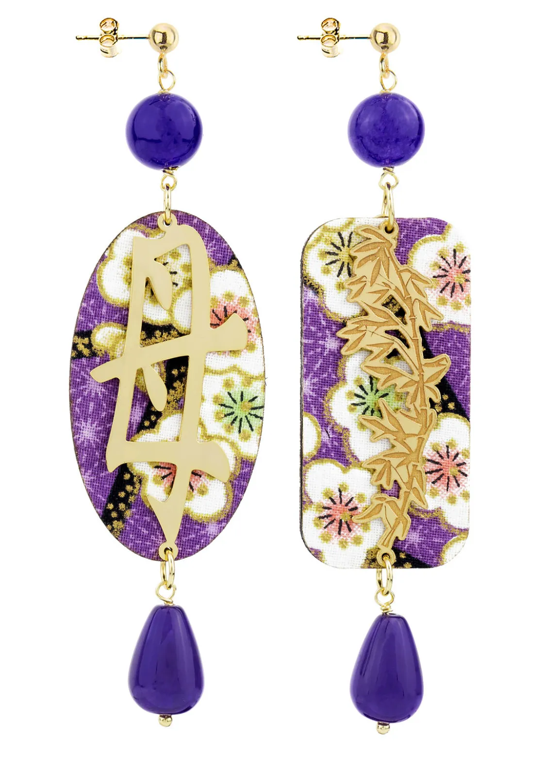 Orecchini Mamma Viola