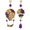 Orecchini Mongolfiera Mini Viola
