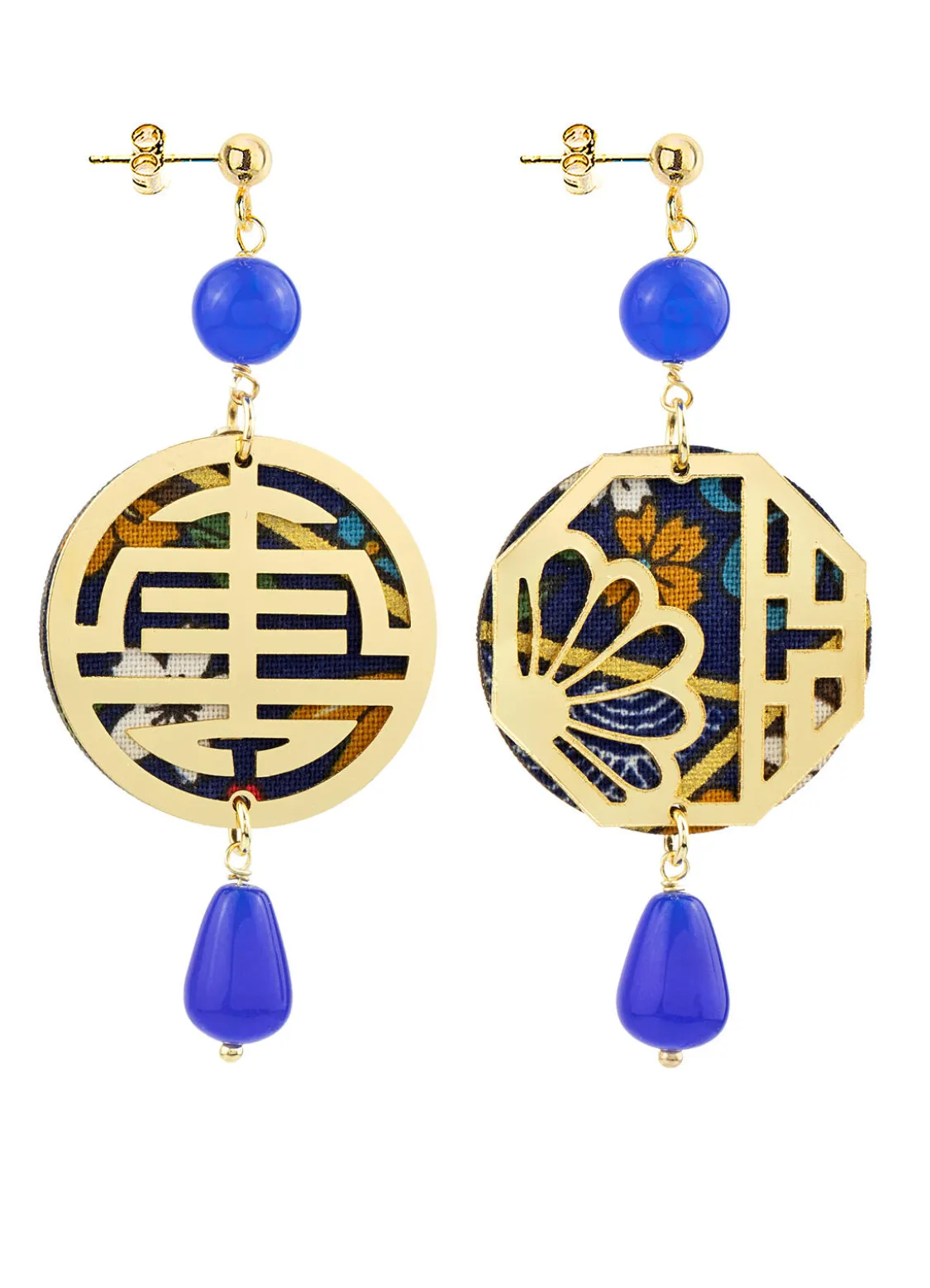 Orecchini Shou Mini Blu