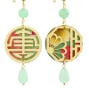Orecchini Shou Mini Verde Giada