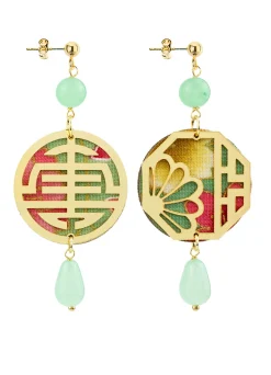 Orecchini Shou Mini Verde Giada