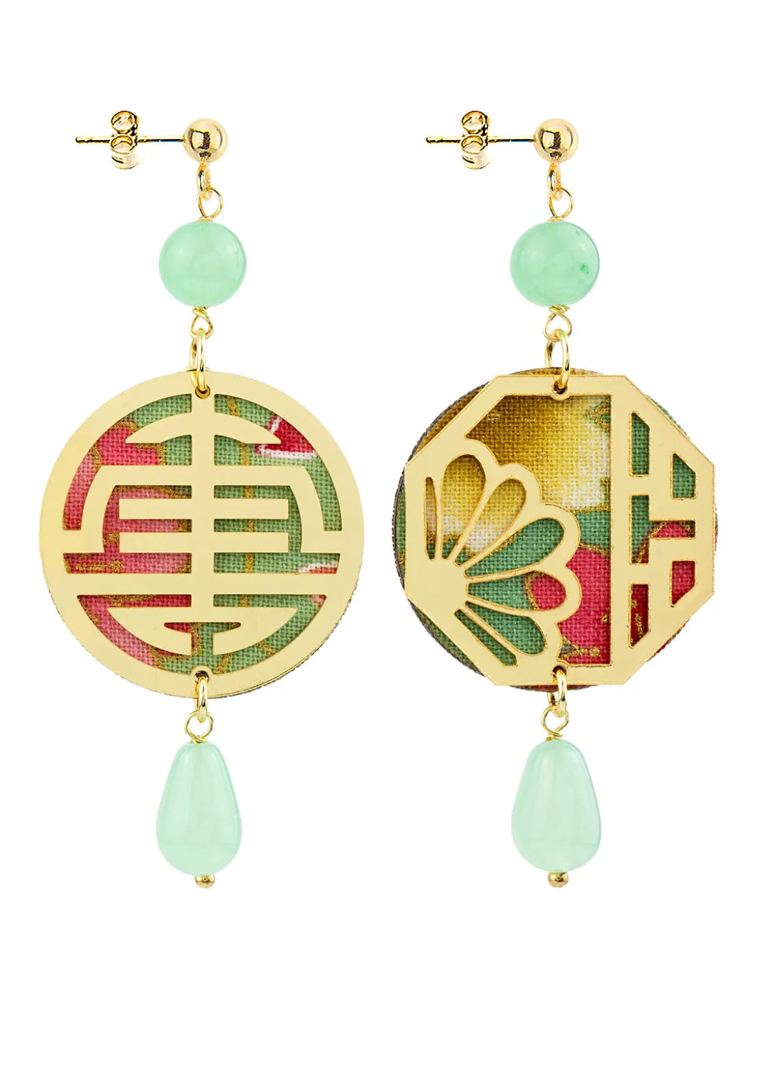 Orecchini Shou Mini Verde Giada