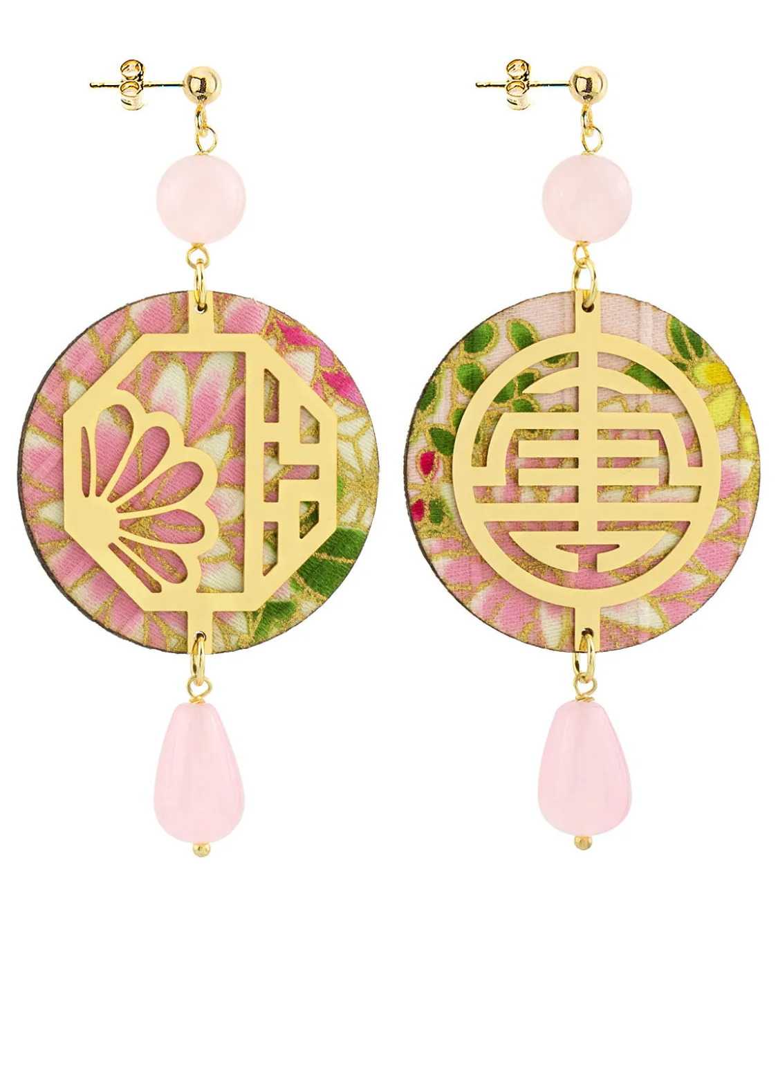 Orecchini Shou Rosa