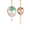 Orecchini Teschio Mini Rosa