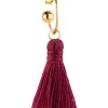 Orecchino Hoop Nappa Fucsia